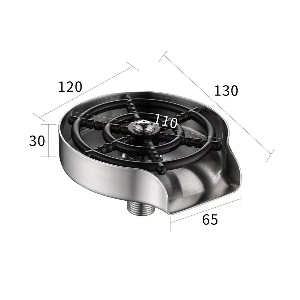 Dụng cụ rửa ly Inox 304 Kluger X - 3 - 3