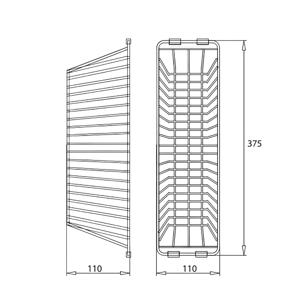 Giỏ để đồ Inox 304 Kluger KB - 603 - 6