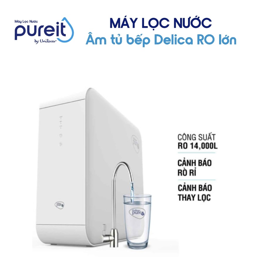 Máy Lọc Nước Âm Tủ Bếp Unilever Pureit DELICA UR5640 (công suất lọc 14000L) - 2