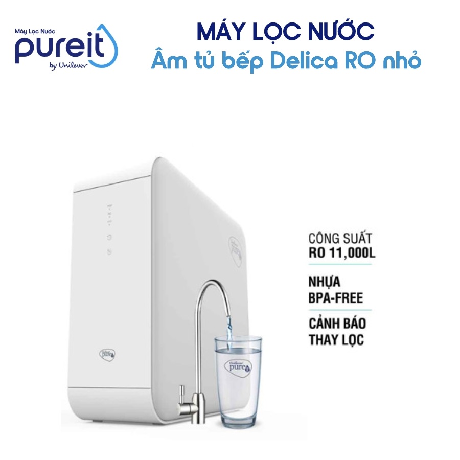 Máy Lọc Nước Âm Tủ Bếp Unilever Pureit DELICA UR5440 (công suất lọc 11000L) - 2