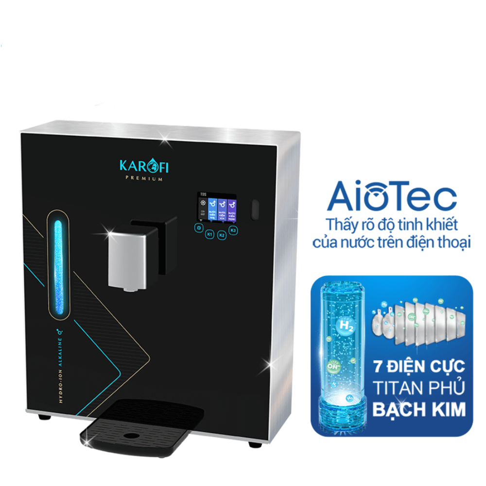 Máy lọc nước Karofi DA8 PREMIUM Hydro-ion kiềm - 2