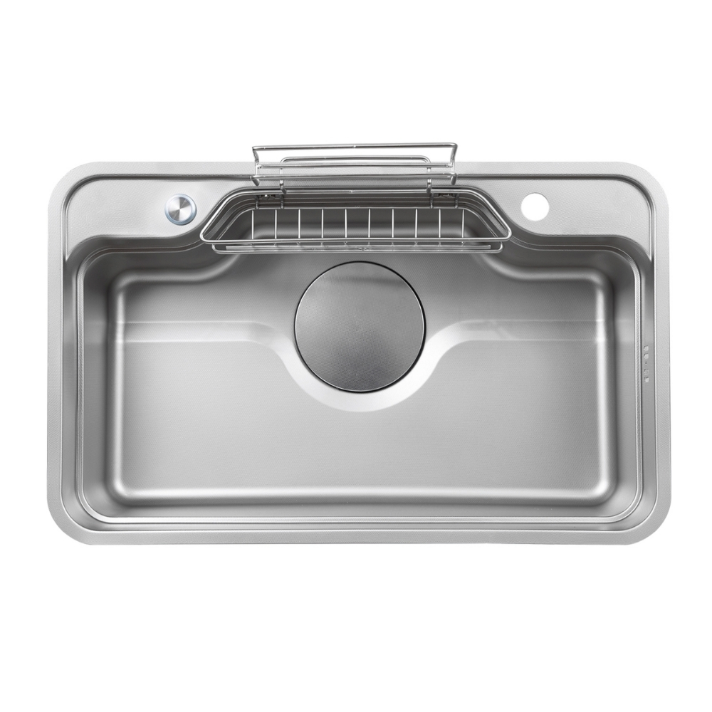 Chậu rửa chén Posco 304 Linen dập nổi Kluger KF7848FS - S78 Basic - 2