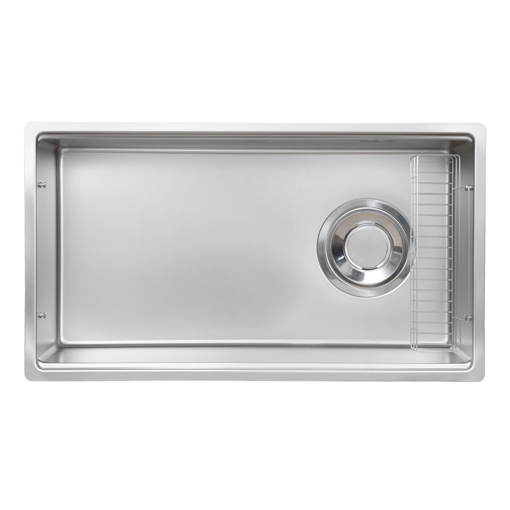 Chậu rửa chén Posco 304 Linen dập nổi Kluger KY8045FS – S80 - 2