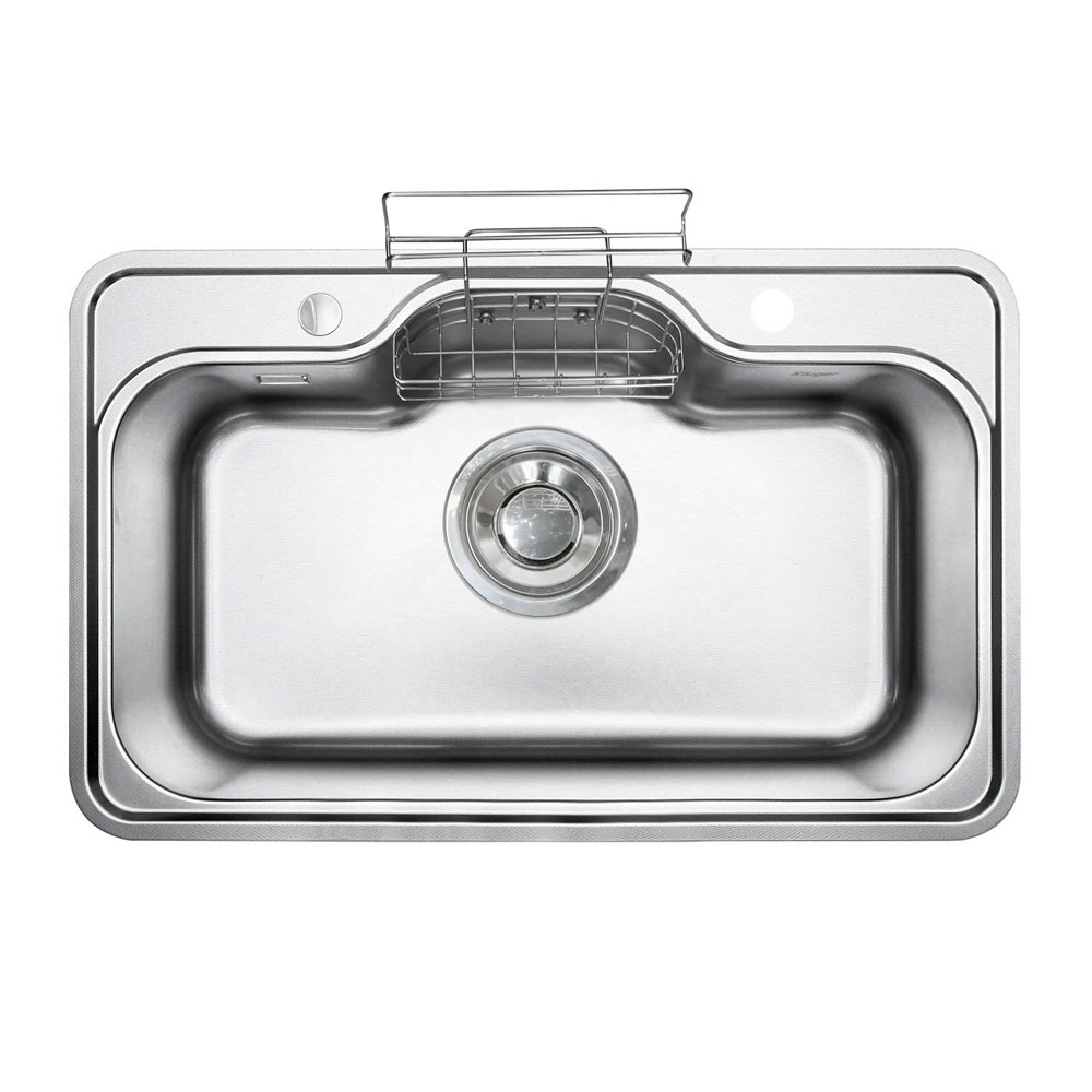 Chậu rửa chén Posco 304 Linen dập nổi Kluger KT8050FS – S80