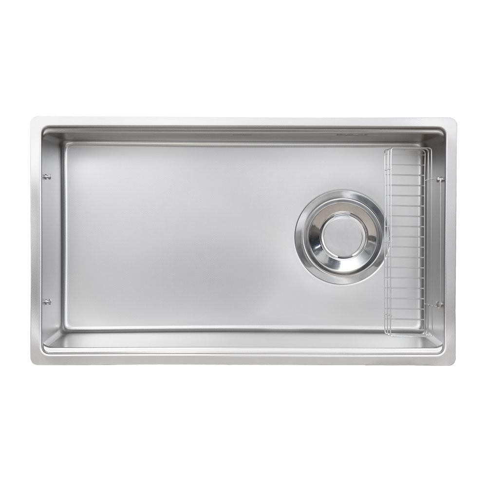 Chậu rửa chén Posco 304 Linen dập nổi Kluger KY7545FS – S75