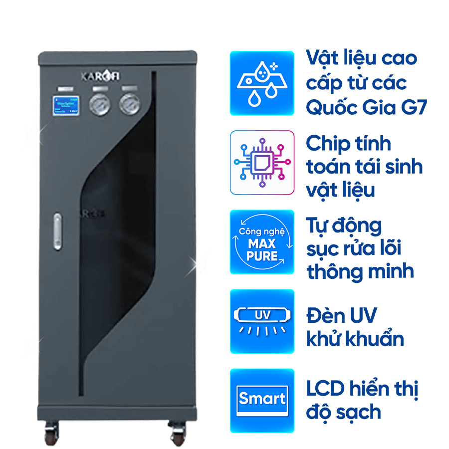 Lọc tổng trung tâm cao cấp Karofi KMF-68