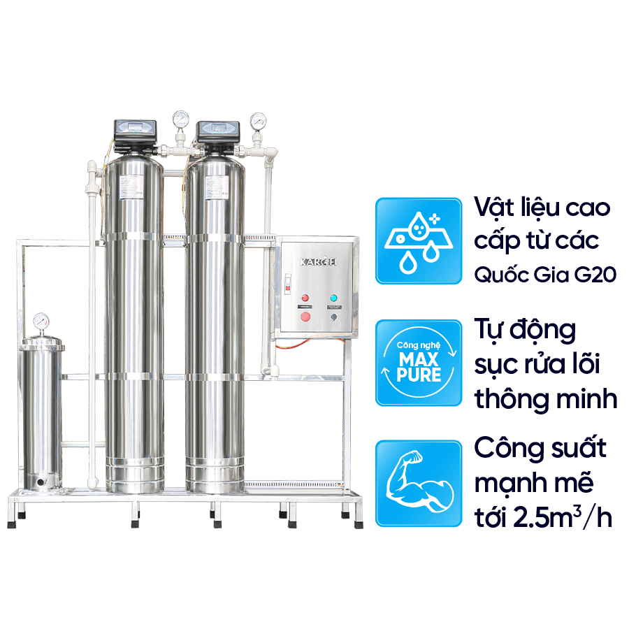 Máy lọc tổng đầu nguồn Karofi KTF-332I