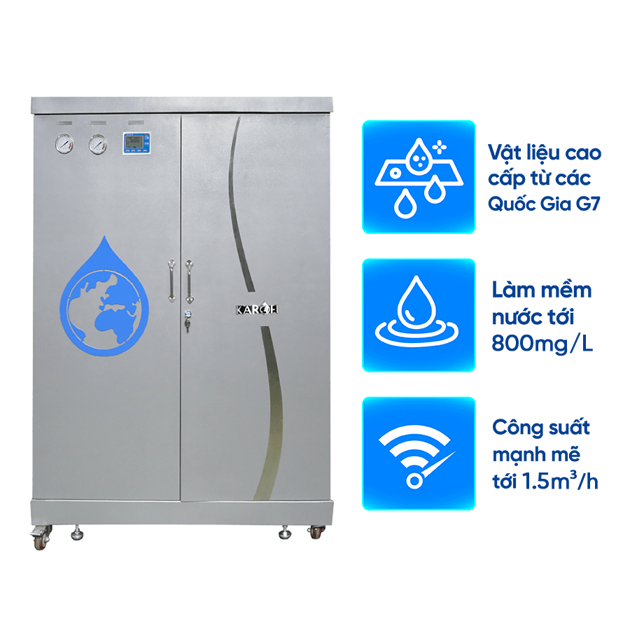 Máy lọc tổng đầu nguồn Karofi KTF-552 ECO