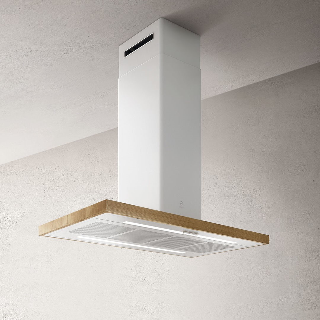 Máy hút mùi đảo ELICA BIO ISLAND WH/A/120X53 ROVERE