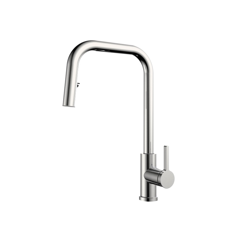 Vòi chậu bếp nóng lạnh dây rút LEO KLUGER KLF0015C