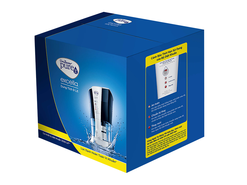 Gói thiết bị diệt khuẩn công suất 3000L Unilever Pureit EXCELLA-GKK