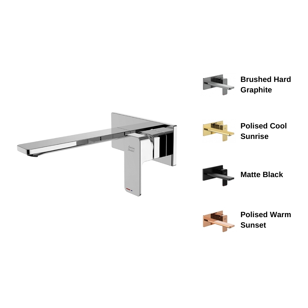 Vòi lavabo âm tường American Standard WF-1304 (WF1304) nóng lạnh Evolution - 2