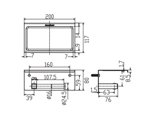 Hộp giấy vuông đơn American Standard WF-0498 (WF0498) Concept - 29