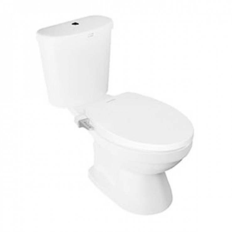 Bồn cầu 2 khối American Standard VF-2398S (VF2398S) nắp rửa cơ Slim