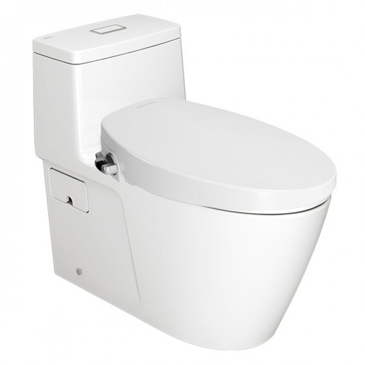 Bồn cầu 1 khối American Standard VF-1808S (VF1808S) nắp rửa cơ Slim