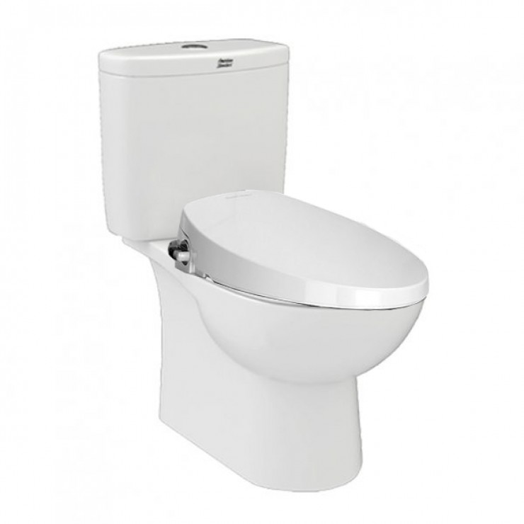 Bồn cầu 2 khối American Standard VF-2714S (VF2714S) nắp rửa cơ Slim