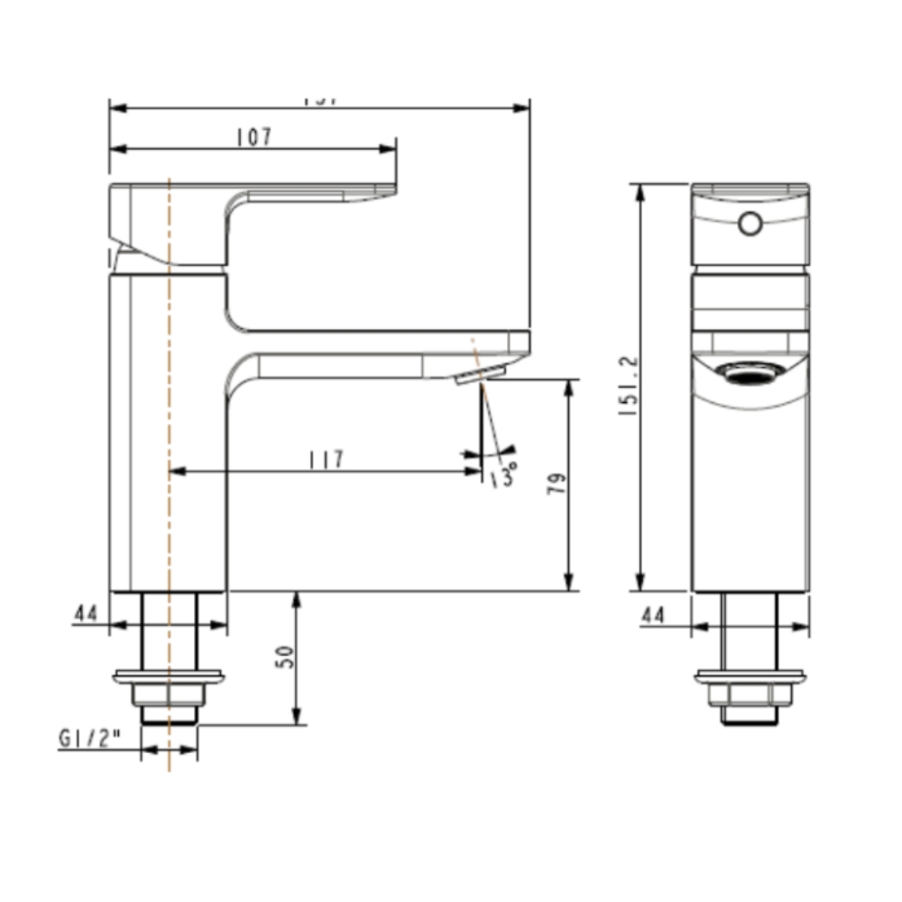 Vòi chậu lạnh American Standard WF-1306 (WF1306) Acacia Evolution