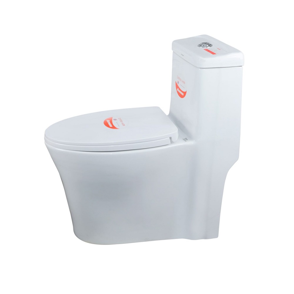 Bồn cầu 1 khối ATMOR AT1177 nắp êm - 4