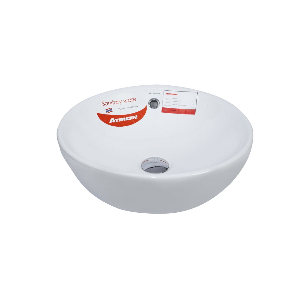 Chậu lavabo bán âm bàn ATMOR AT1363 - 2