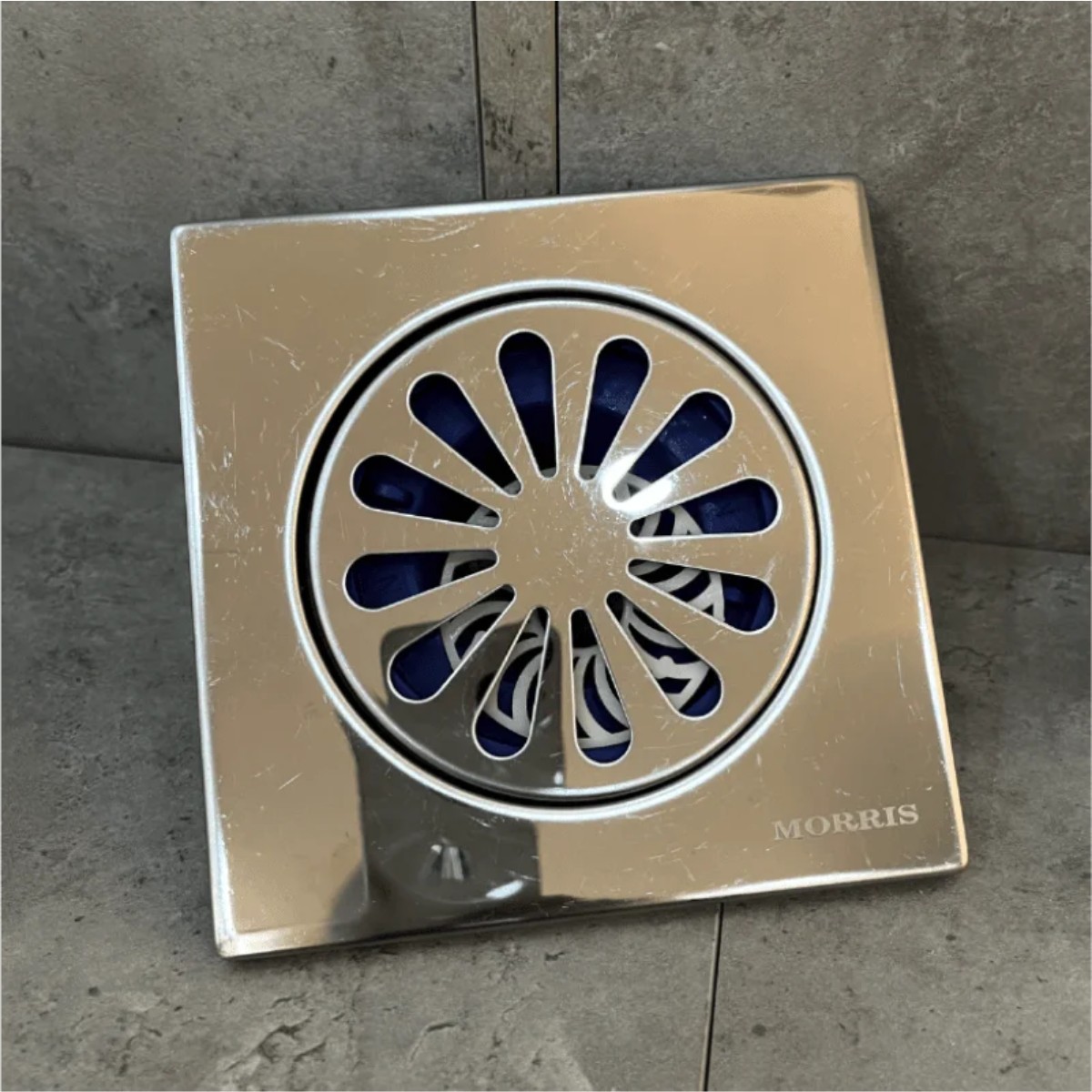 Xả lọc rác inox 12x12cm ATMOR M8106 - 2