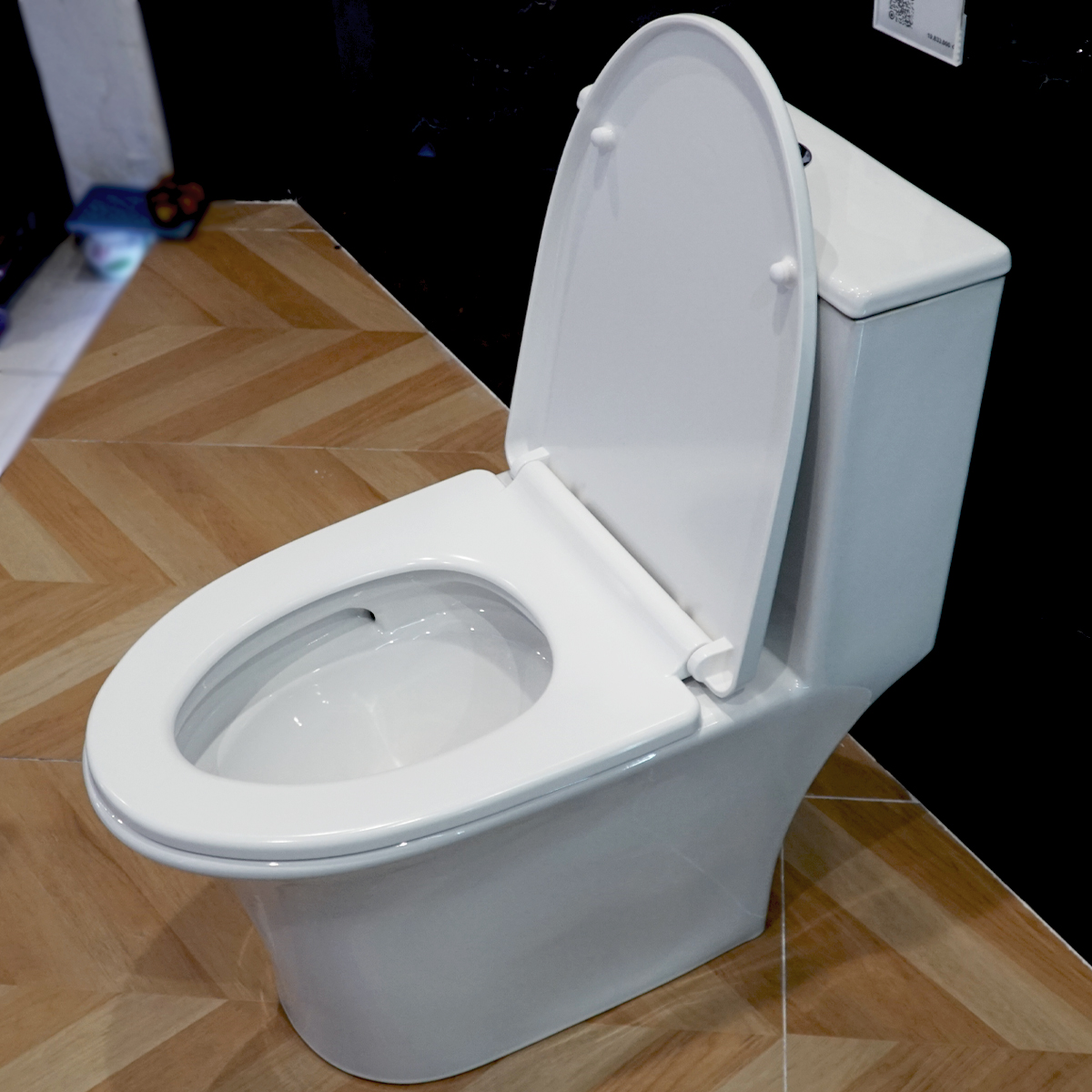 Bồn cầu 1 khối ATMOR AT8866 nắp êm xả nhấn tiết kiệm nước - 8