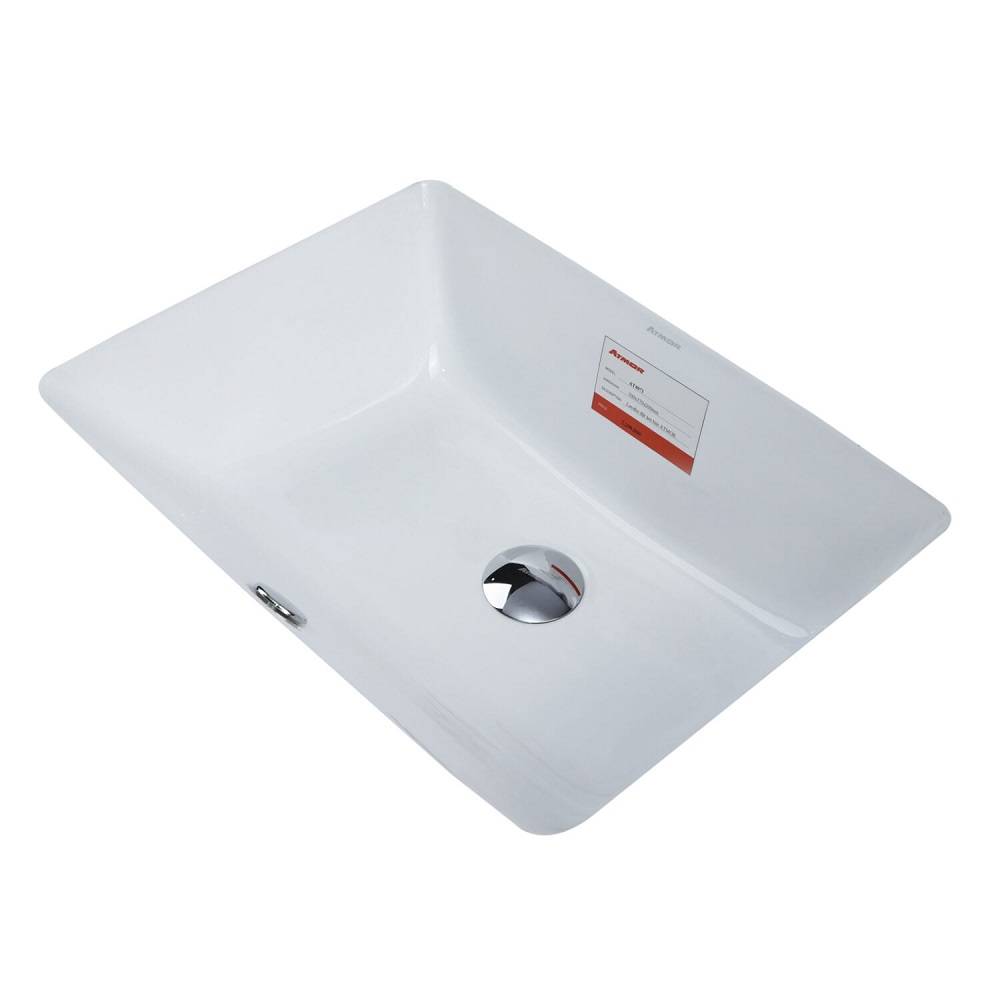 Chậu rửa mặt lavabo âm bàn ATMOR AT4071-lavabo (AT4071LAVABO) - 3