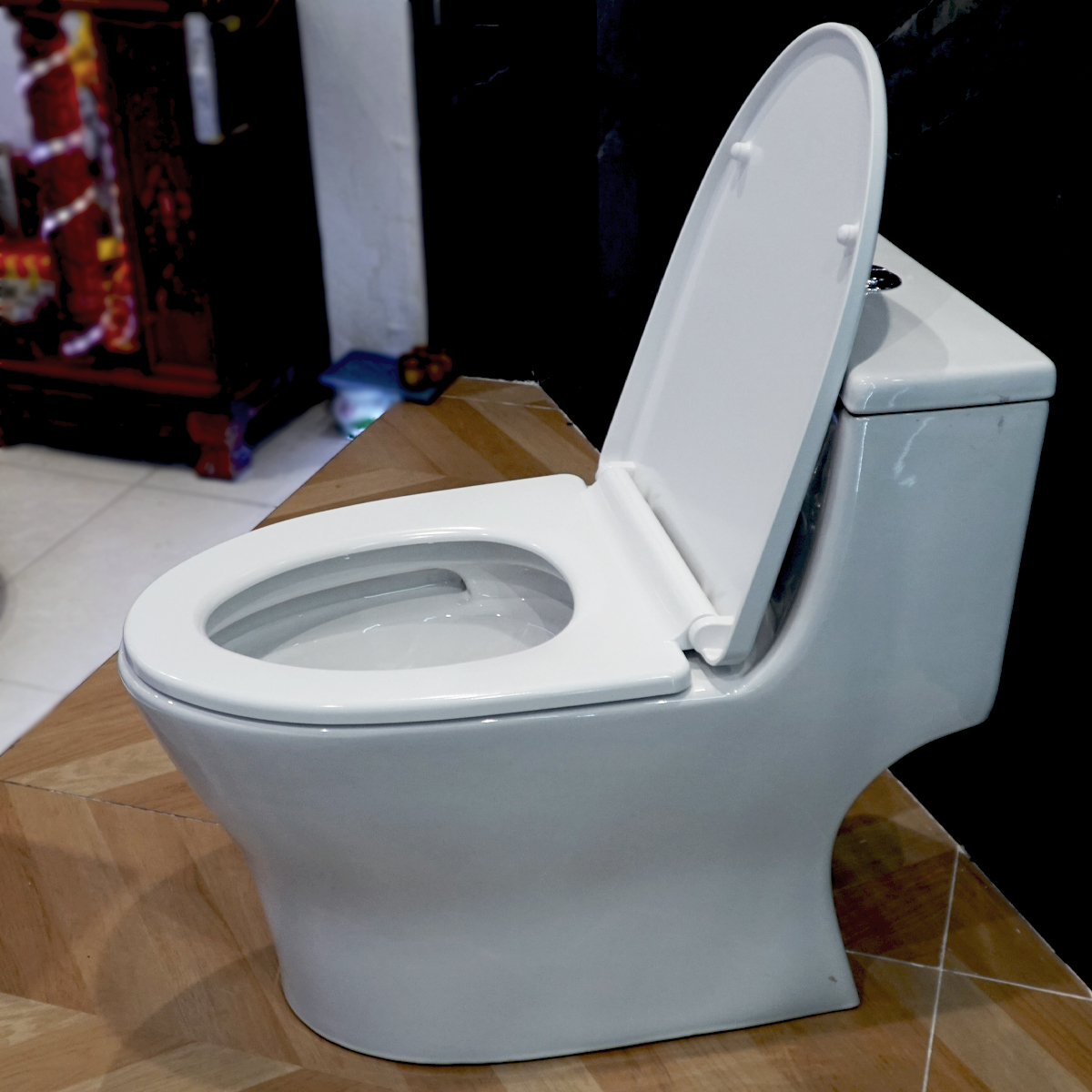 Bồn cầu 1 khối ATMOR AT8867 nắp êm xả nhấn tiết kiệm nước - 9