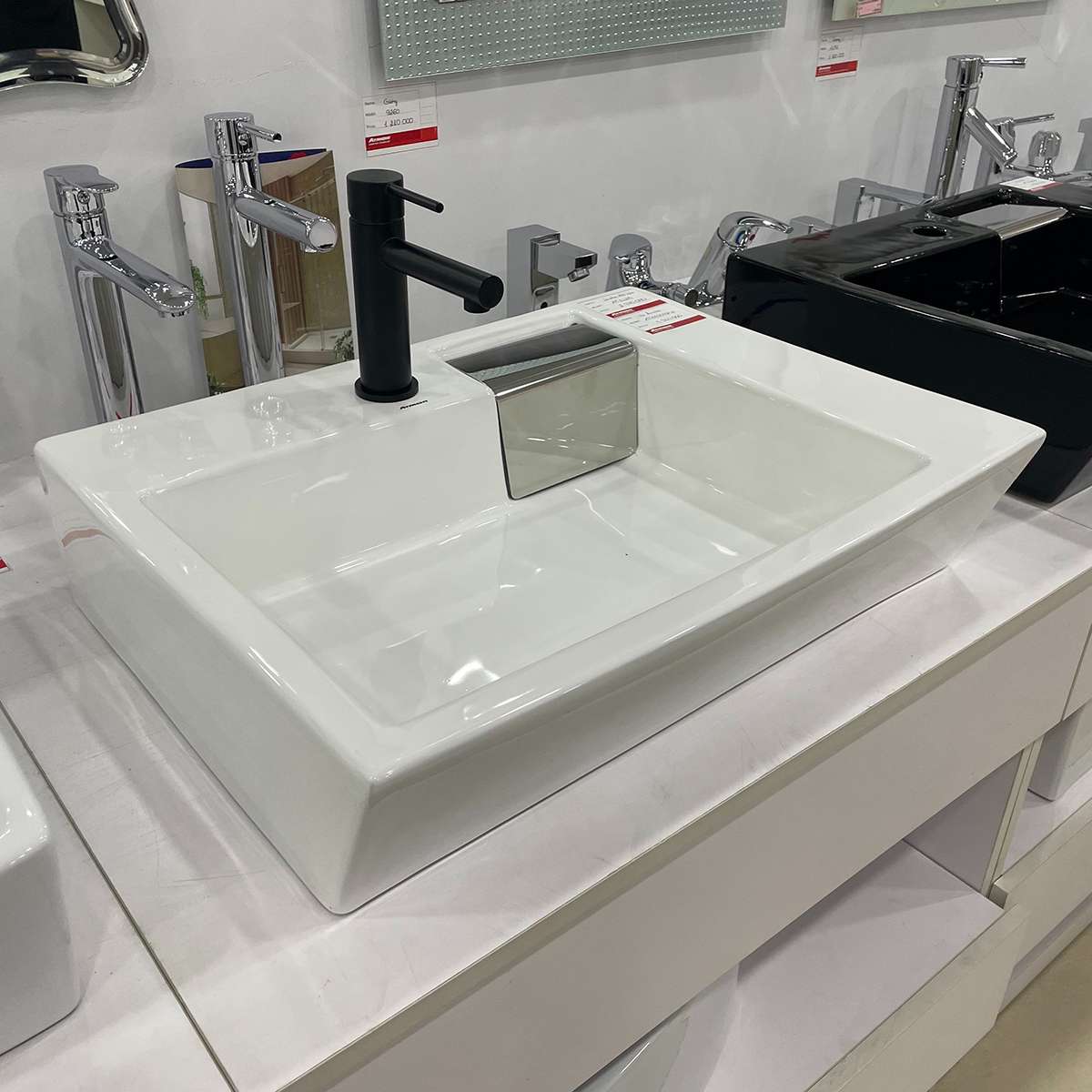 Chậu lavabo đặt bàn ATMOR AT142B - 3