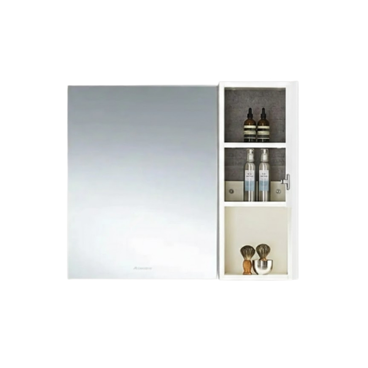 Tủ gương phòng tắm 80x80cm ATMOR AT745-TRANG