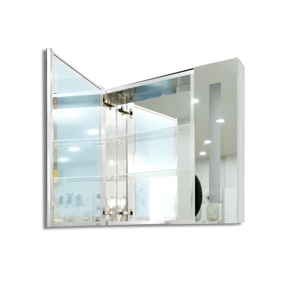 Tủ gương phòng tắm size 90x70cm ATMOR YSJ-A10 (YSJA10) - 3
