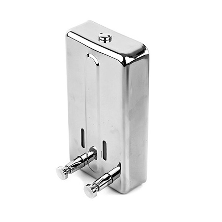 Hộp nhấn xà phòng đôi 600mlx2 ATMOR SD-2280 (SD2280)