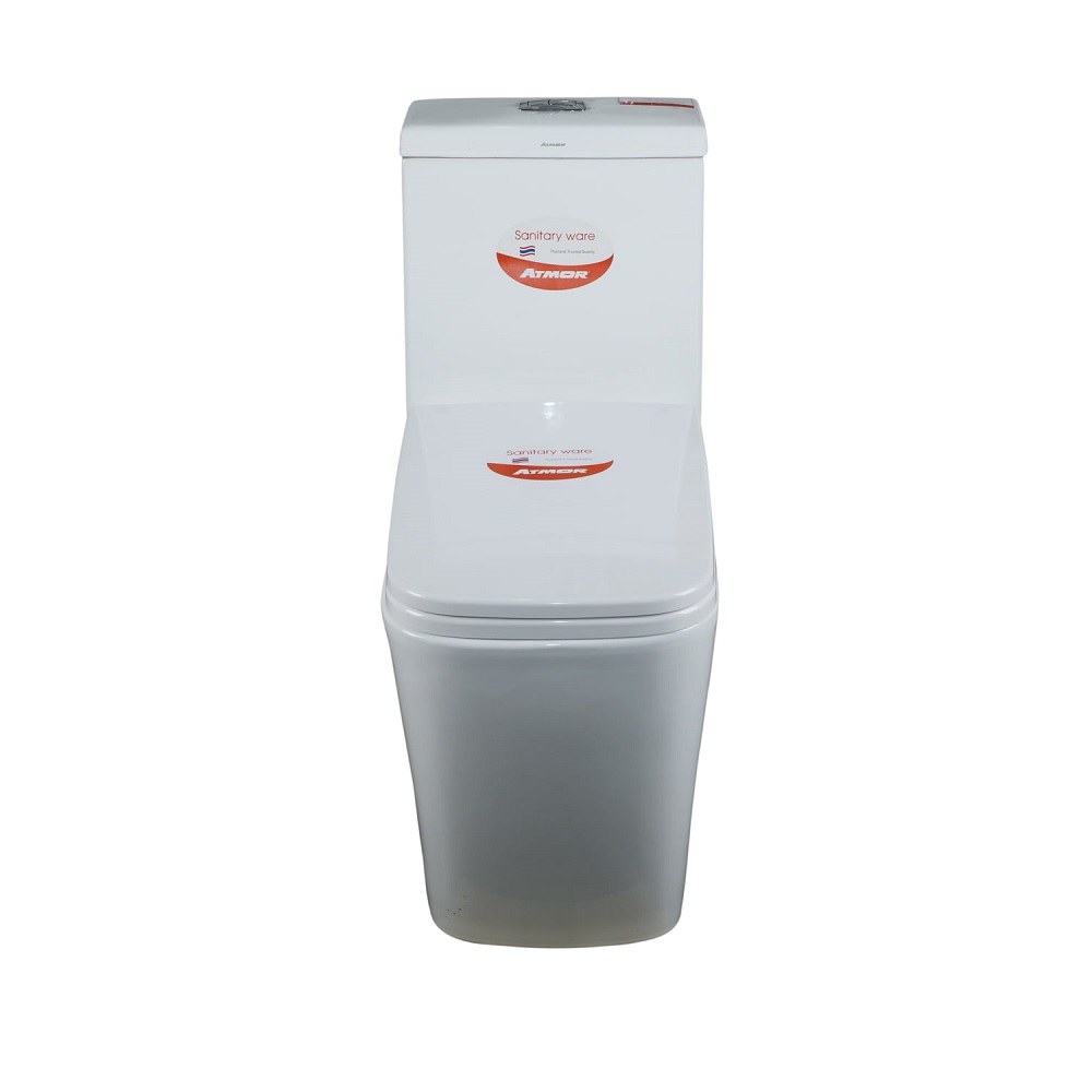Bồn cầu 1 khối ATMOR AT1620 nắp êm xả nhấn - 3