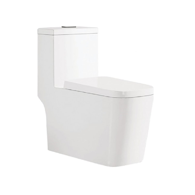 Bồn cầu 1 khối ATMOR AT1620 nắp êm xả nhấn