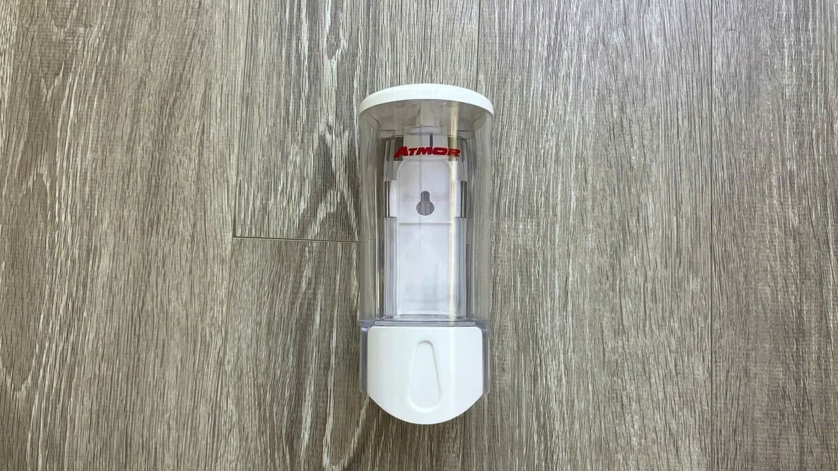 Hộp nhấn xà phòng 500ml ATMOR DH-SBD-101W (DHSBD101W) - 4