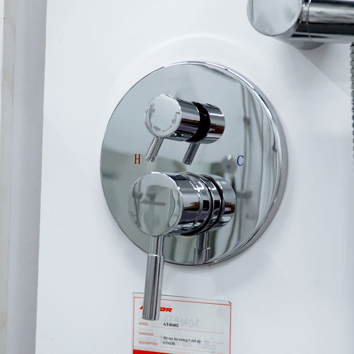 Bộ sen tắm âm tường ATMOR AT40717 nóng lạnh - 5