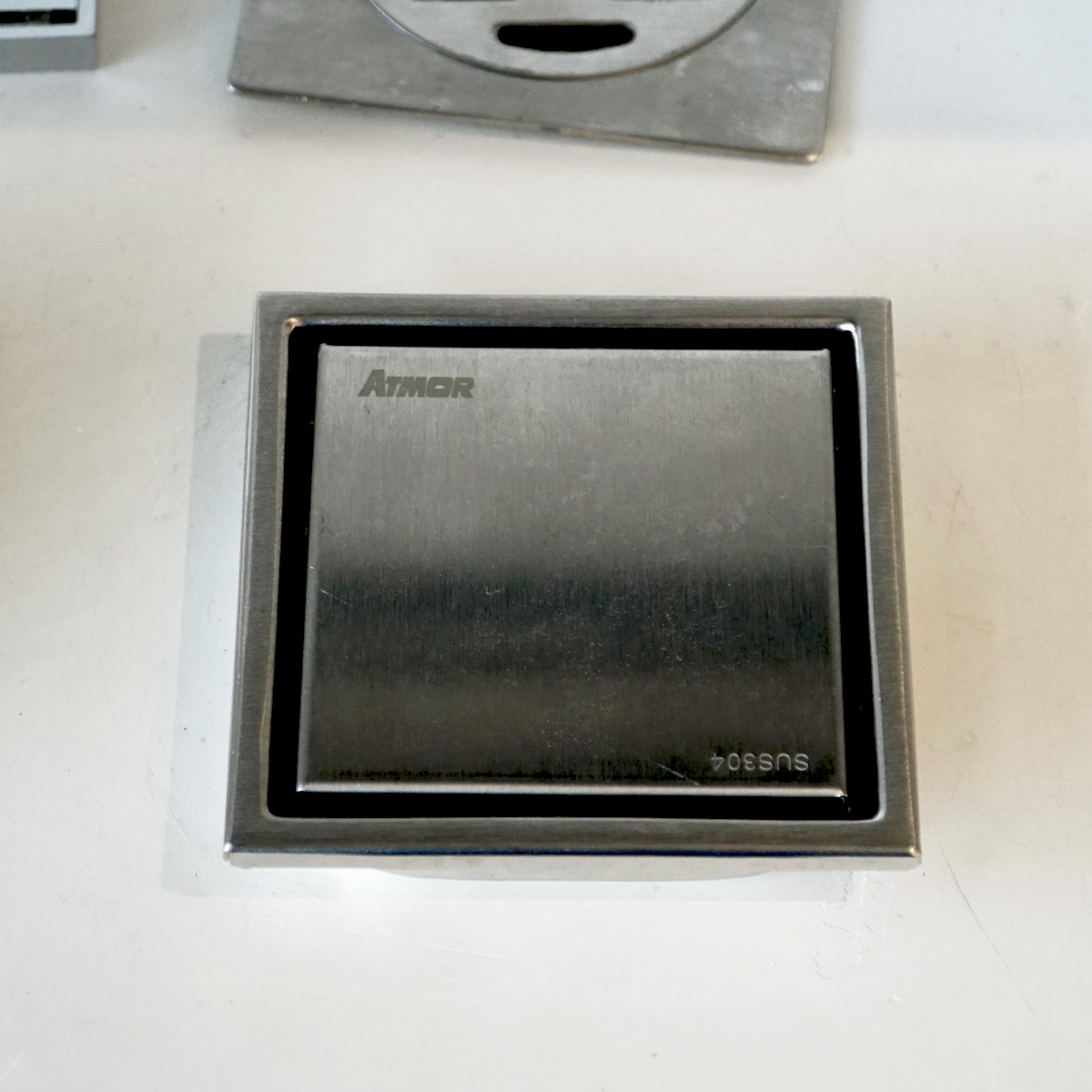Phễu thoát sàn 10x10cm Ø90 ATMOR AH087-1 (AH0871) - 2