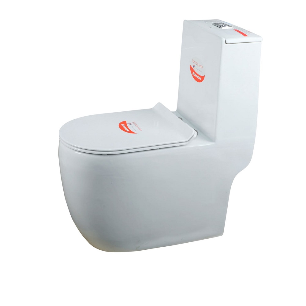 Bồn cầu 1 khối ATMOR AT1635 nắp êm xả nhấn - 2
