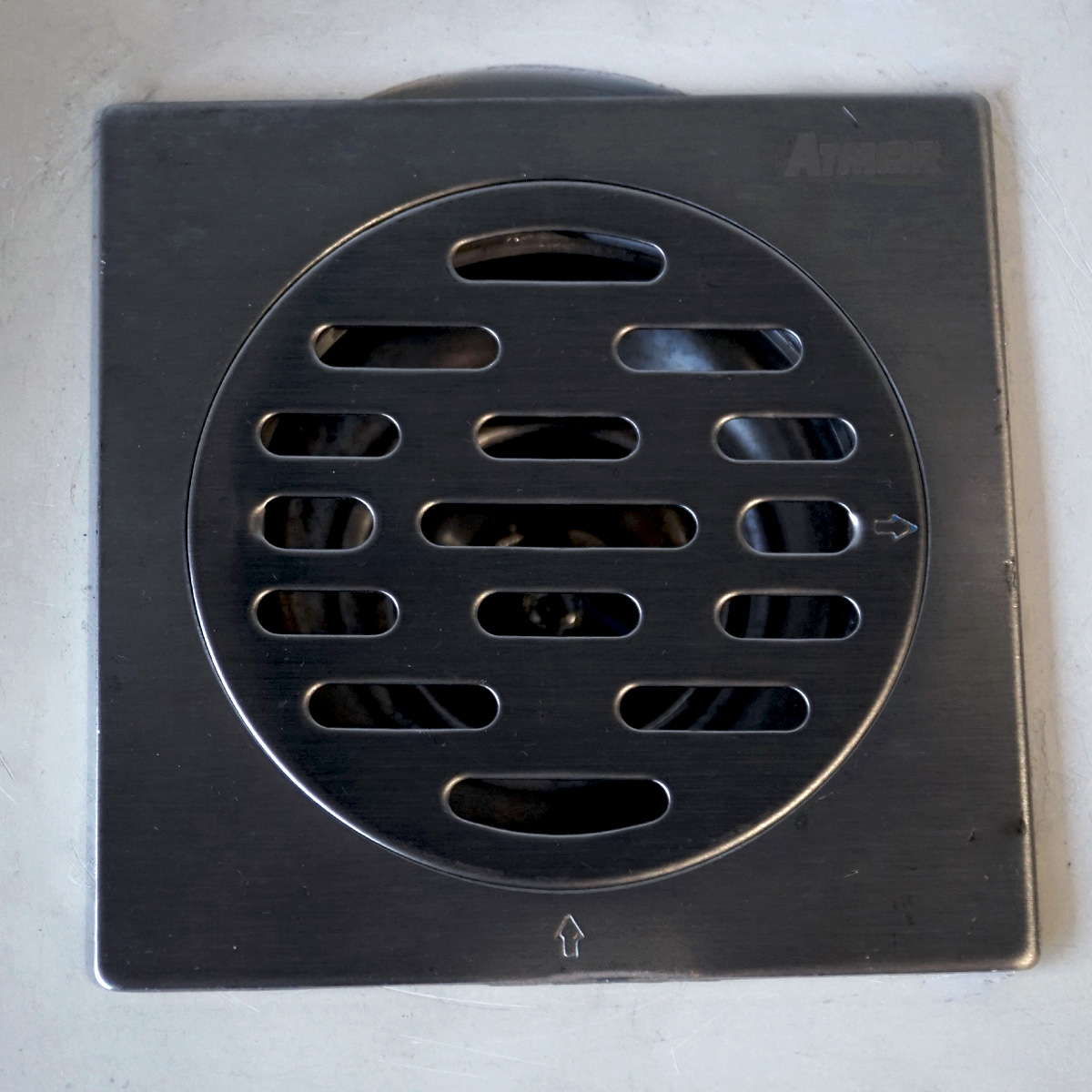 Phễu thoát sàn inox 10x10cm ATMOR AH001 - 5