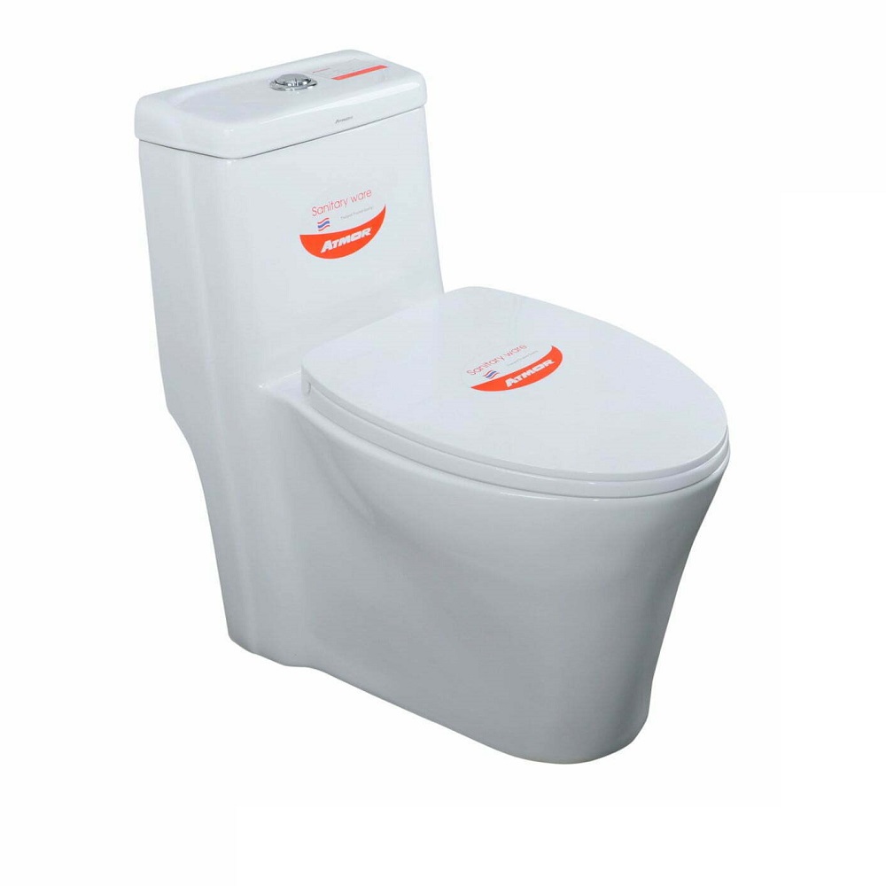 Bồn cầu 1 khối ATMOR AT1177 nắp êm - 5