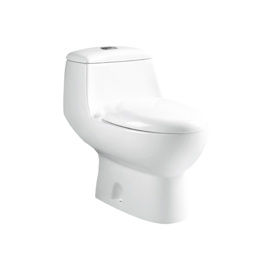 Bồn cầu 1 khối ATMOR AT2177 nắp êm xả nhấn