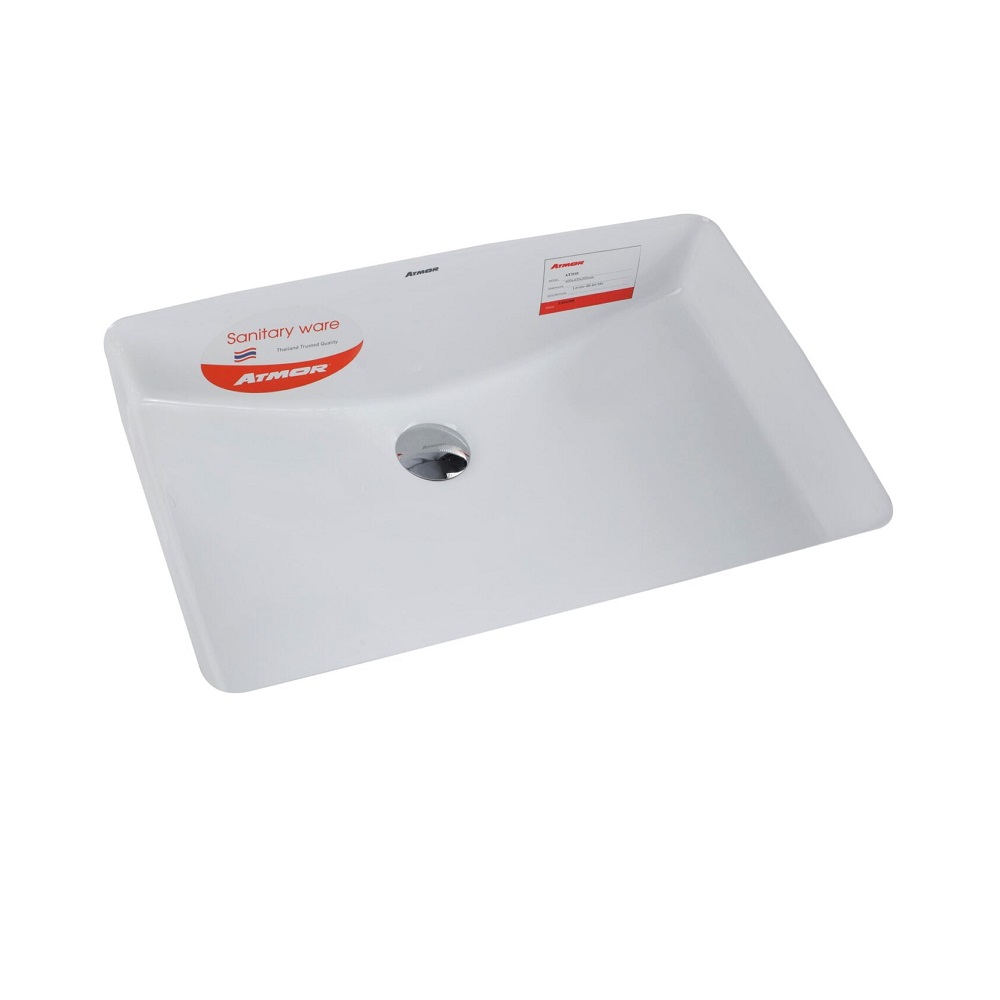 Chậu rửa mặt lavabo âm bàn ATMOR AT3101 - 3