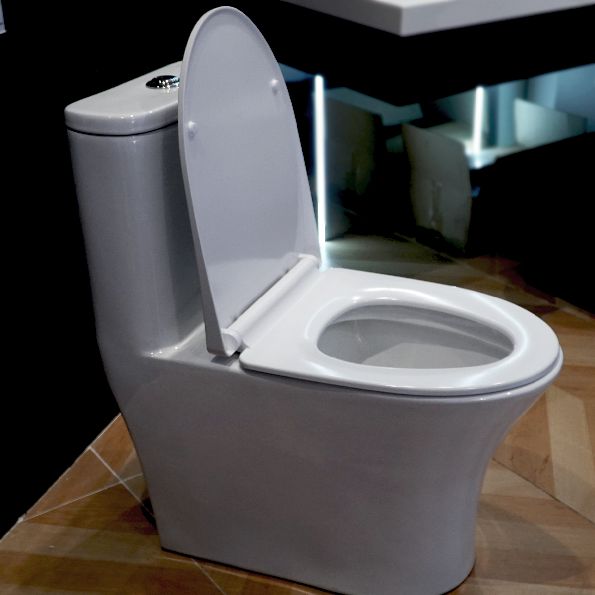 Bồn cầu 1 khối ATMOR AT1692 nắp êm xả nhấn - 10