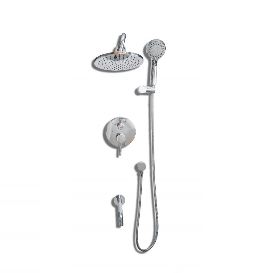 Bộ sen tắm âm tường ATMOR AT40402 nóng lạnh