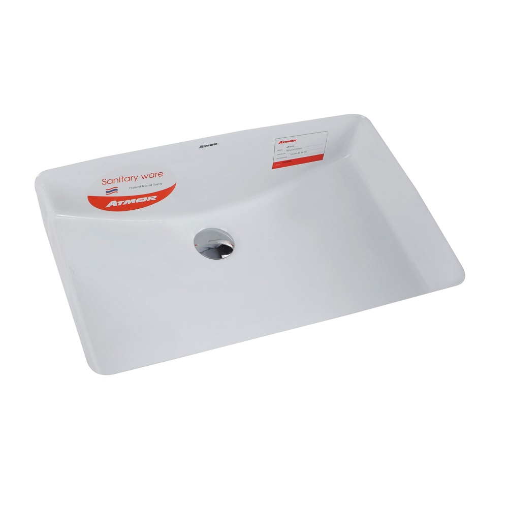 Chậu rửa mặt lavabo âm bàn ATMOR AT3101 - 2