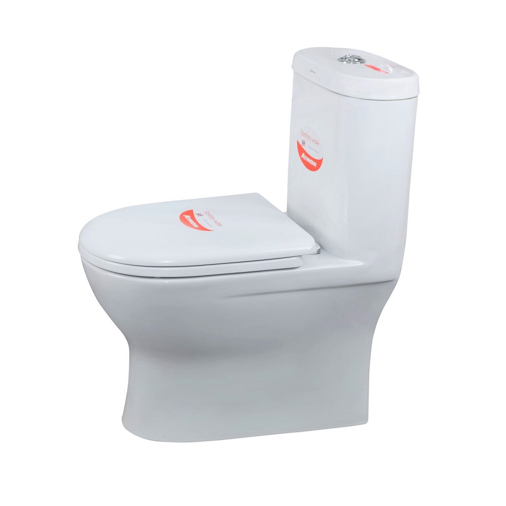 Bồn cầu 1 khối ATMOR AT1171 nắp êm xả nhấn - 2