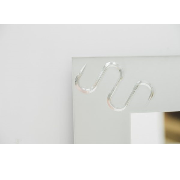 Gương soi phòng tắm hoa văn 60x80cm ATMOR A176 - 2