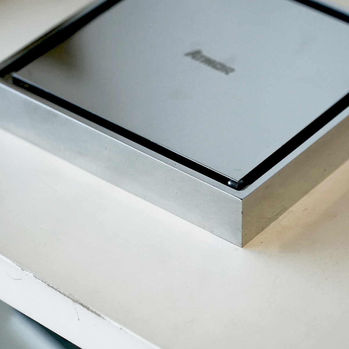 Phễu thoát sàn đồng mạ chrome 10x10cm ATMOR AH018 - 6
