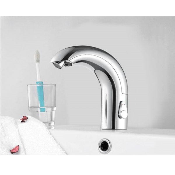 Vòi chậu cảm ứng nóng lạnh dùng pin ATMOR AT-1301(DC) (AT1301) - 2