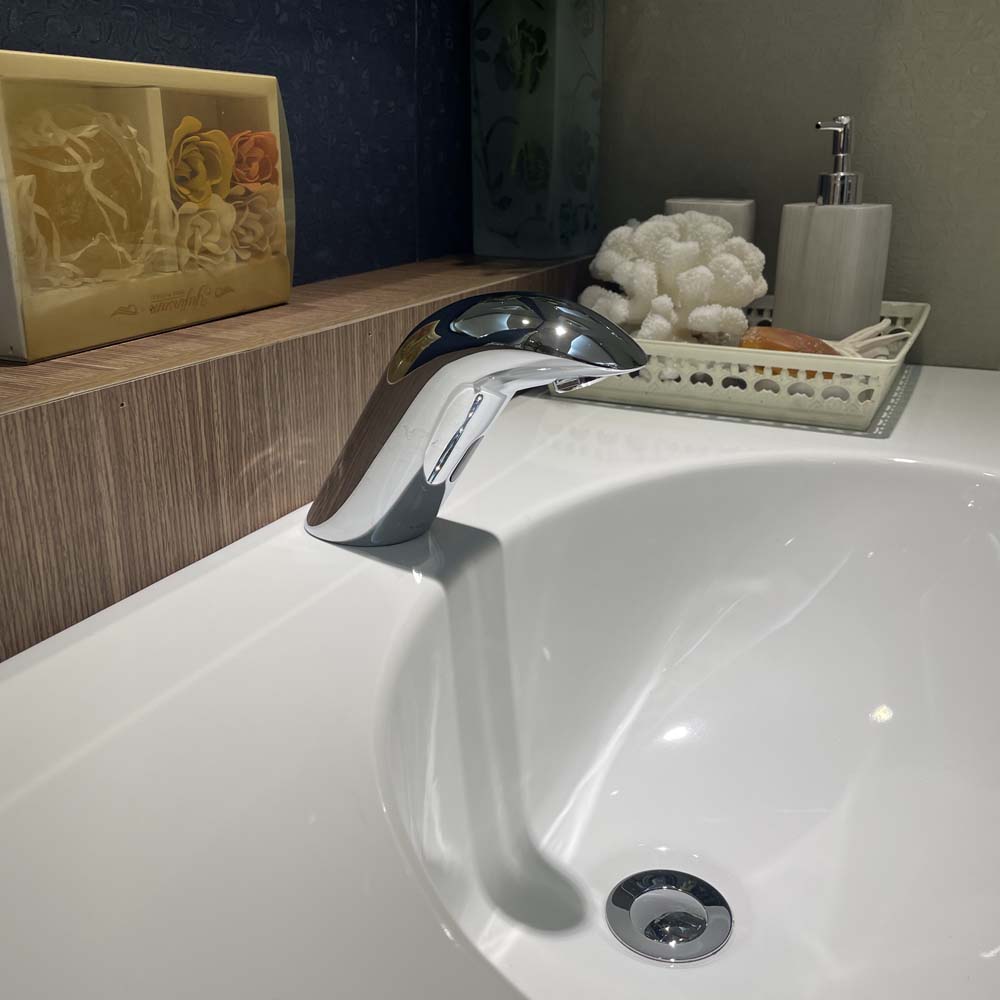 Vòi chậu lavabo cảm ứng nước lạnh Caesar A910 - 2