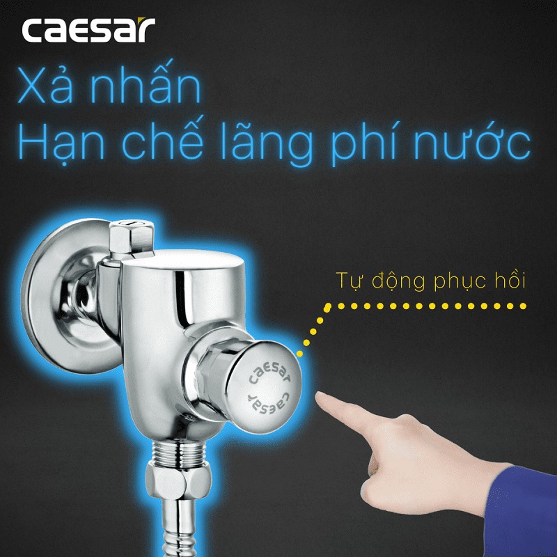Van xả cơ bồn tiểu nam Caesar BF412G - 13